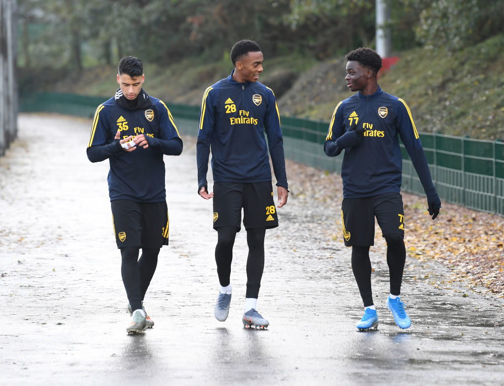 Bukayo Saka and Joe Willock send heartfelt messages to Jack Wilshere