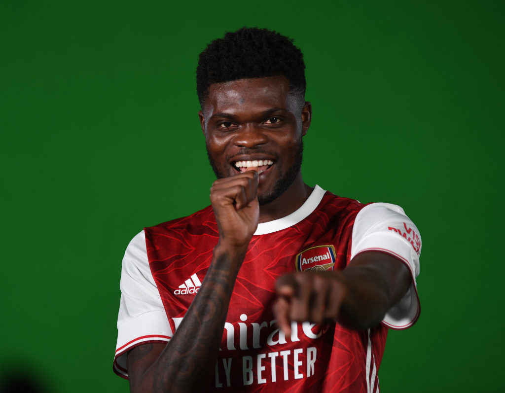 Arsenal Unveil New Signing Thomas Partey