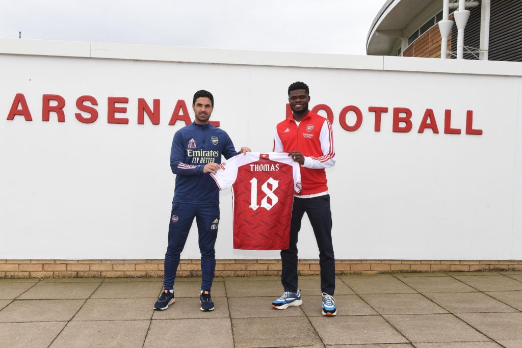 Arsenal Unveil New Signing Thomas Partey