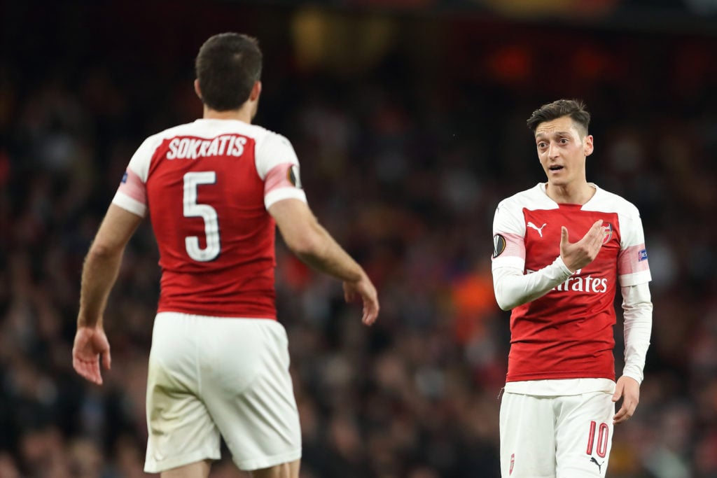 Arsenal v Valencia - UEFA Europa League Semi Final : First Leg