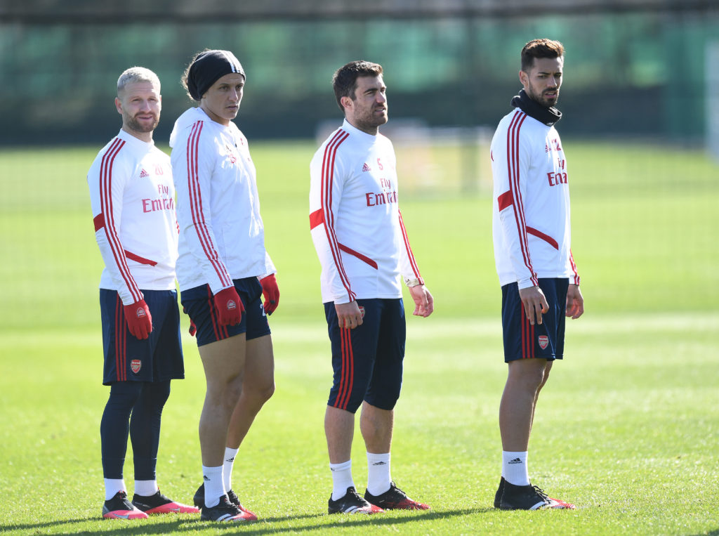 Arsenal Training Session