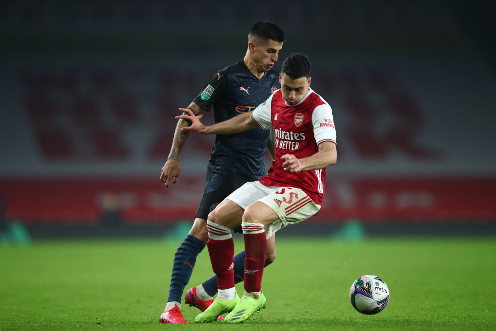 Arsenal v Manchester City - Carabao Cup Quarter Final