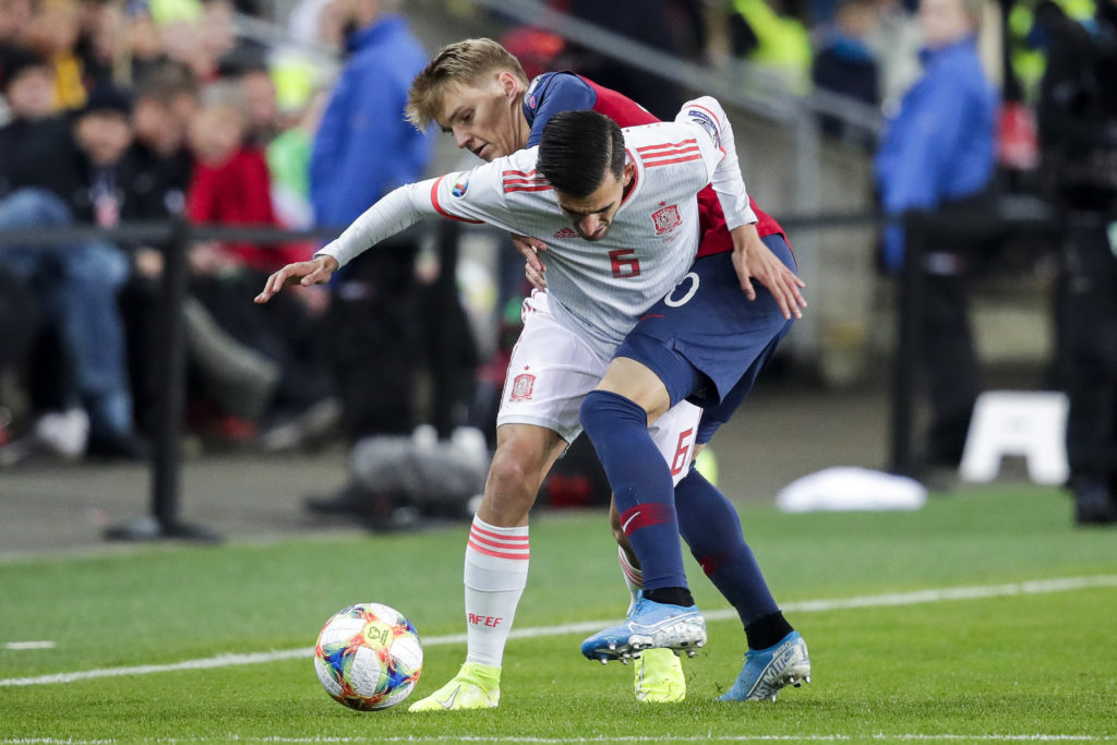 Norway  v Spain  -EURO Qualifier