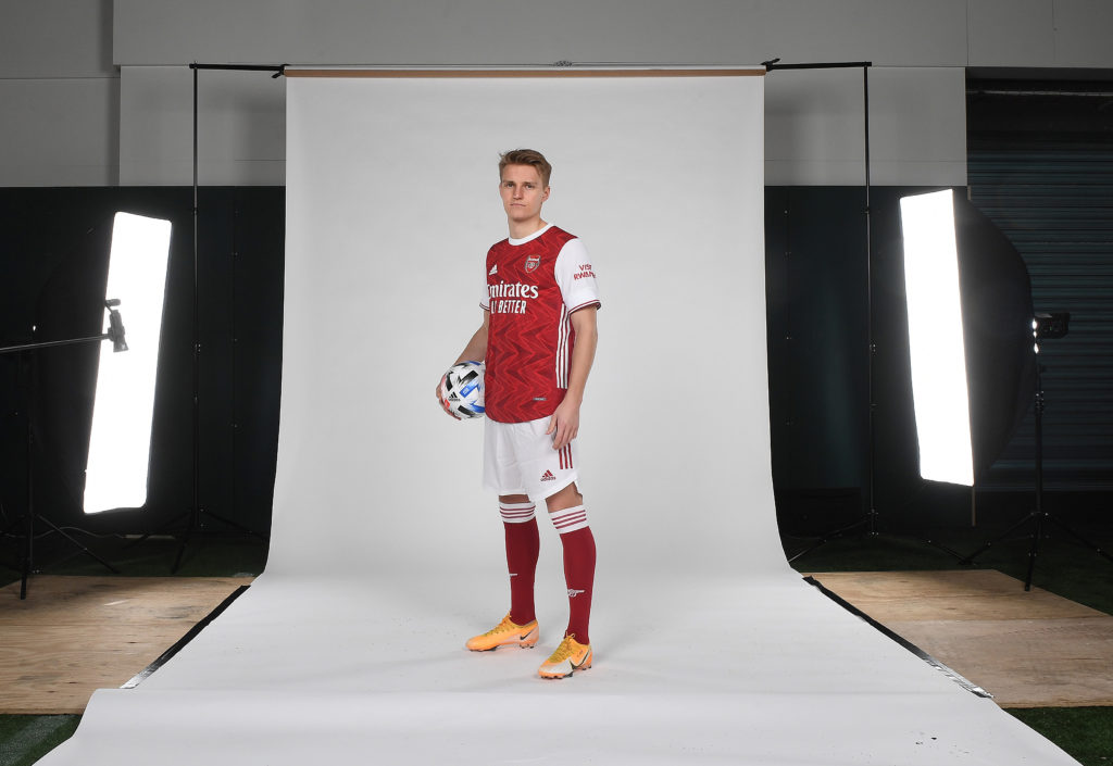 Arsenal Unveil New Loan Signing Martin Odegaard