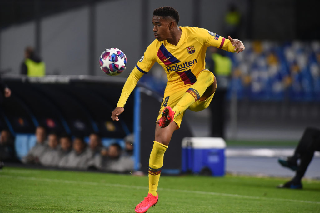 SSC Napoli v FC Barcelona - UEFA Champions League