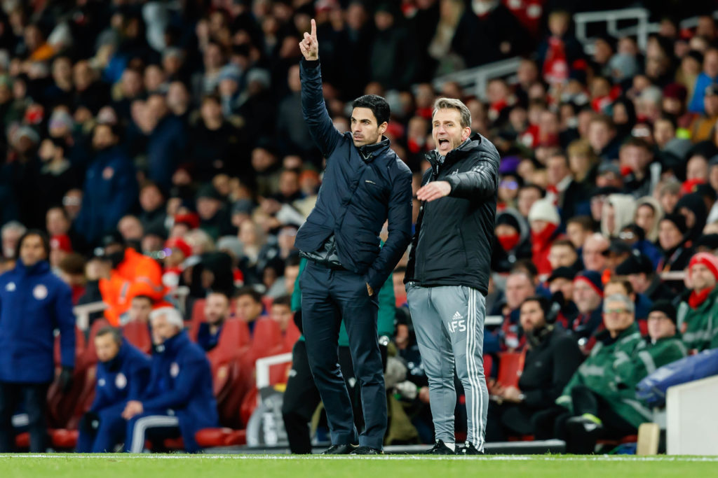 Arsenal FC v Olympiacos FC - UEFA Europa League Round of 32: Second Leg