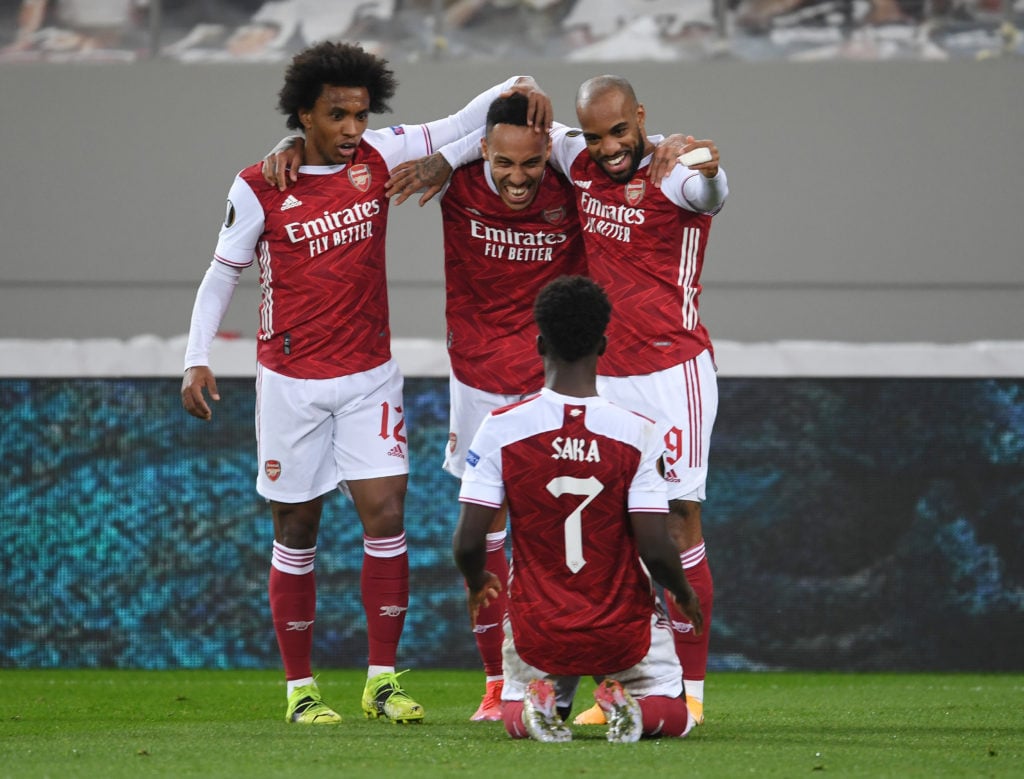 Arsenal FC v SL Benfica  - UEFA Europa League Round Of 32 Leg Two