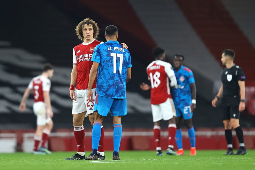 Arsenal v Olympiacos - UEFA Europa League Round Of 16 Leg Two