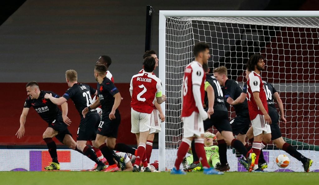 FBL-EUR-C3-ARSENAL-SLAVIA PRAGUE