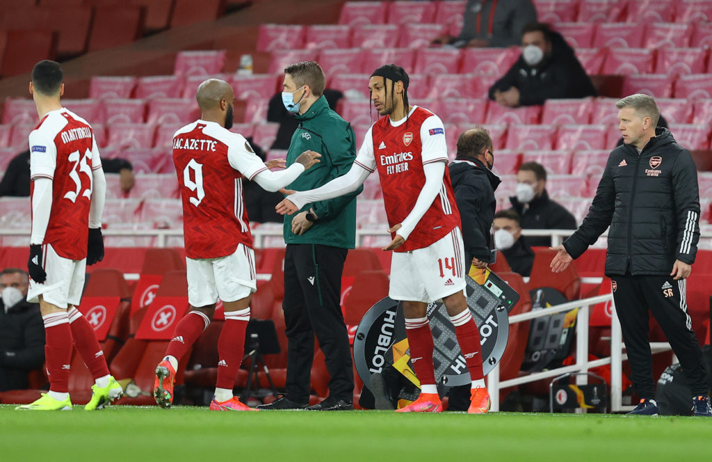 Arsenal FC v Slavia Praha - UEFA Europa League Quarter Final: Leg One