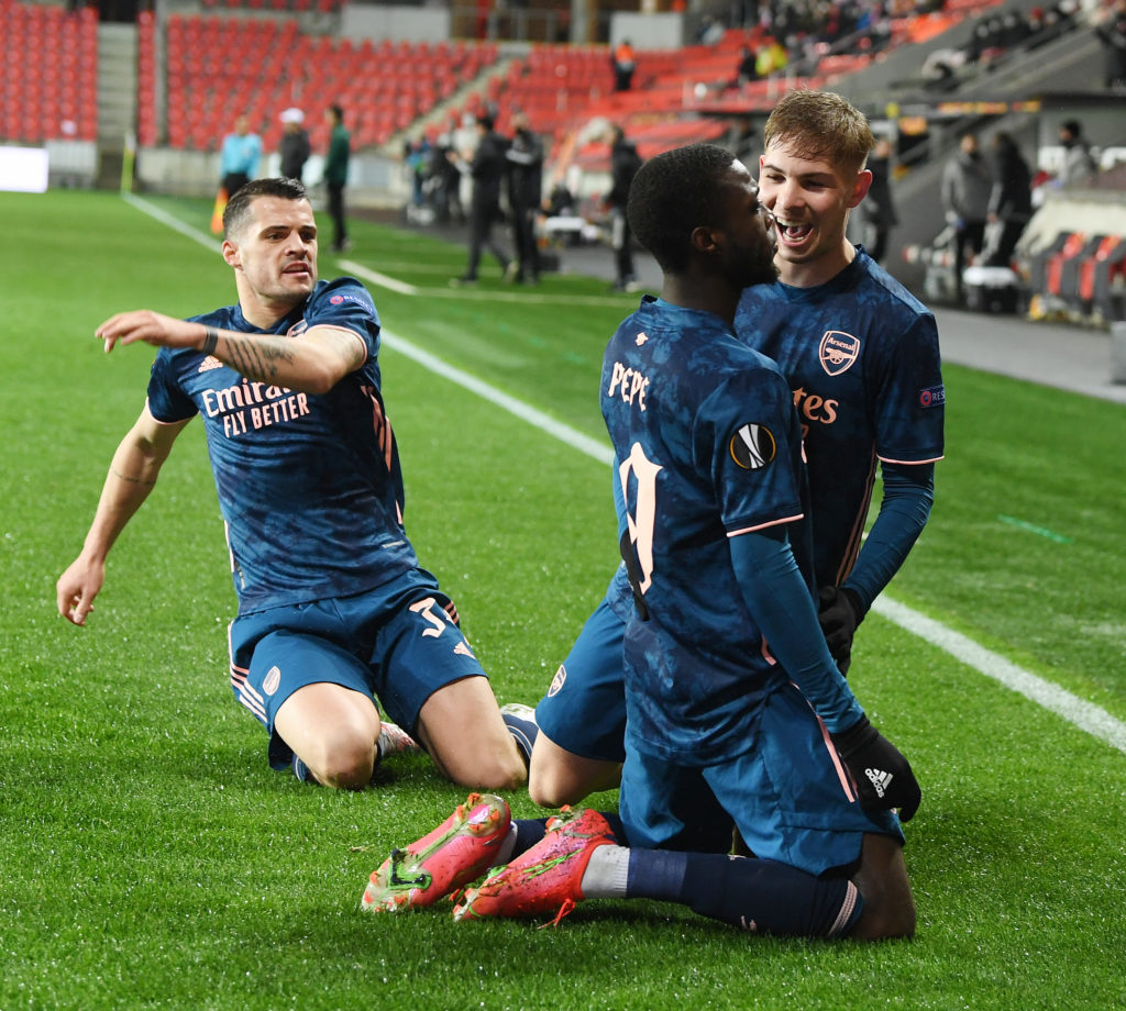 Slavia Praha v Arsenal FC - UEFA Europa League Quarter Final: Leg Two