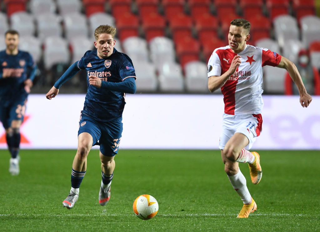 Slavia Praha v Arsenal FC - UEFA Europa League Quarter Final: Leg Two