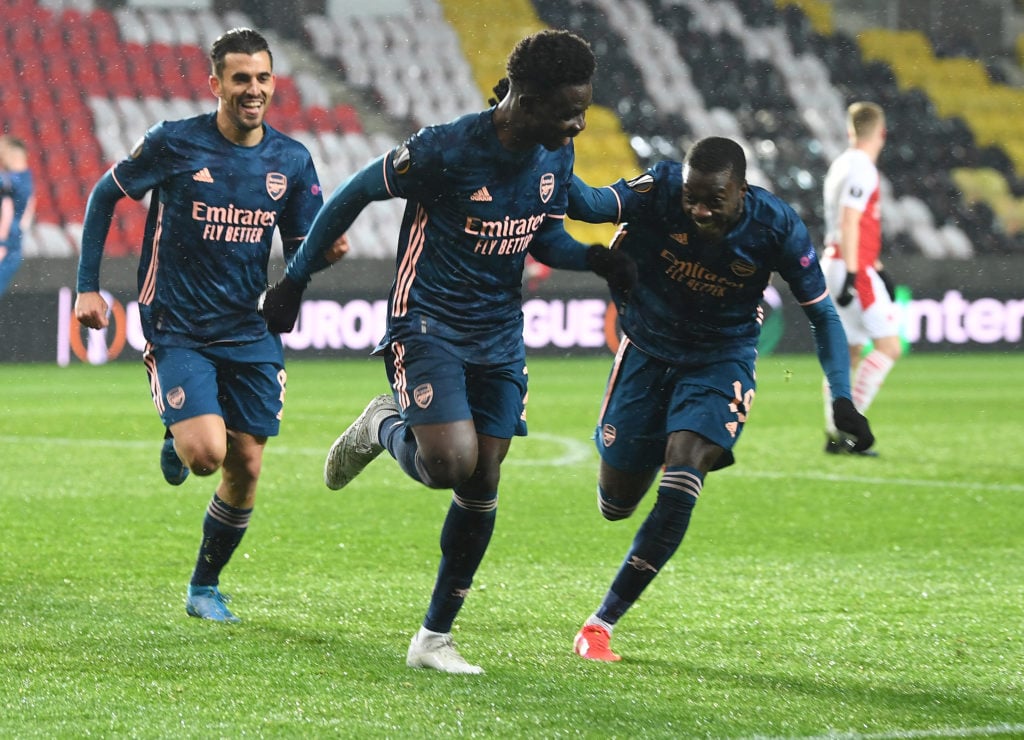 Slavia Praha v Arsenal FC - UEFA Europa League Quarter Final: Leg Two