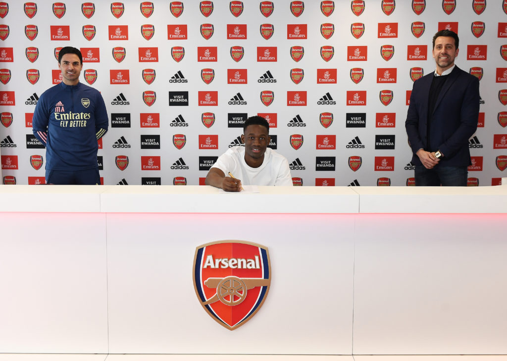 Flo Balogun Signs a New Long Term Arsenal Contract