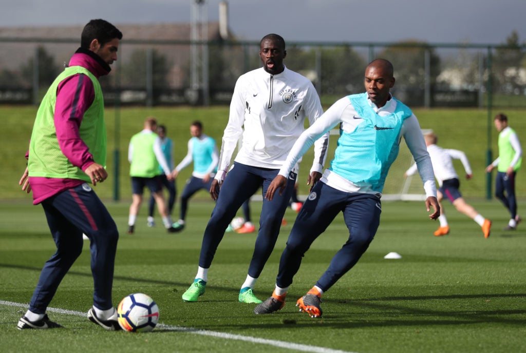 Manchester City Training Session