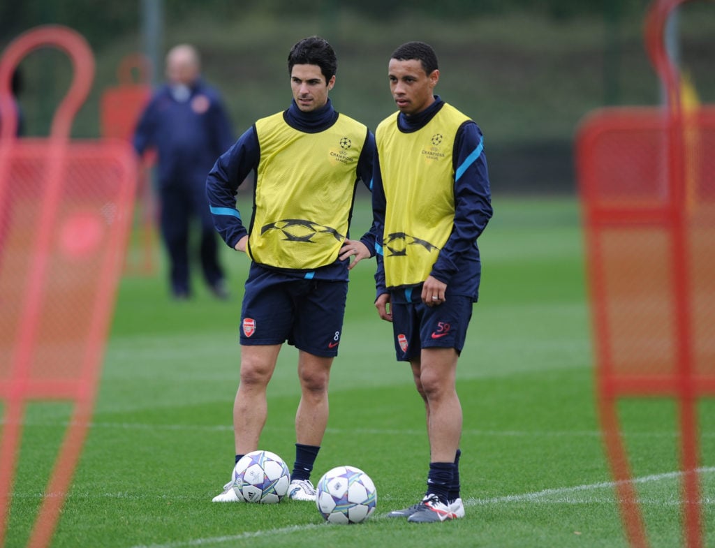 Arsenal Training And Press Conference