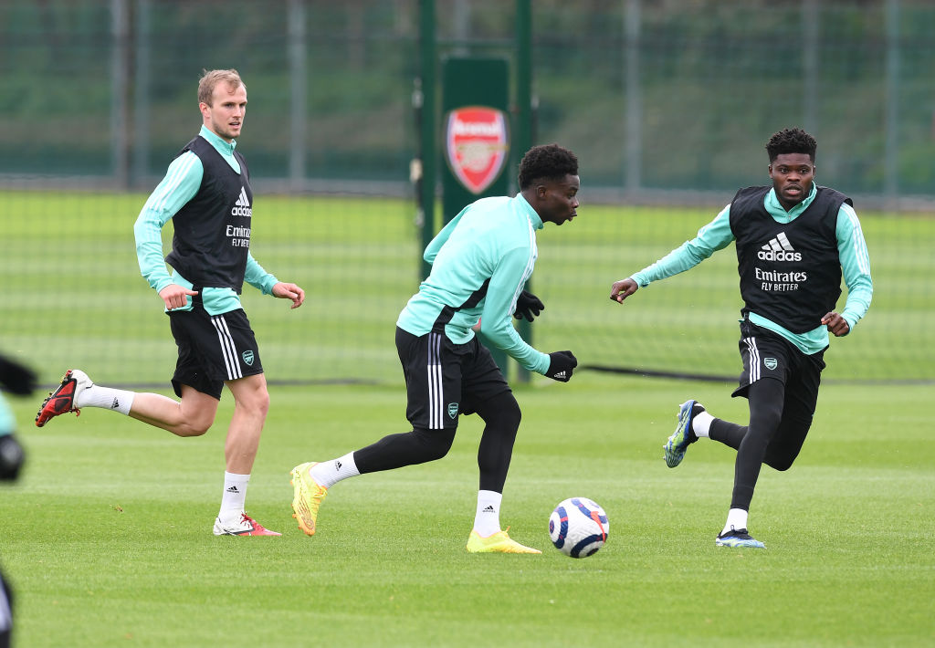 Arsenal Training Session