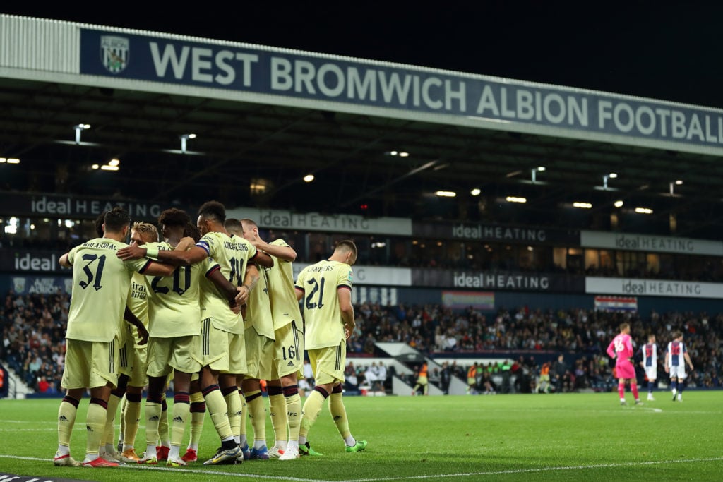 West Bromwich Albion v Arsenal - Carabao Cup Second Round