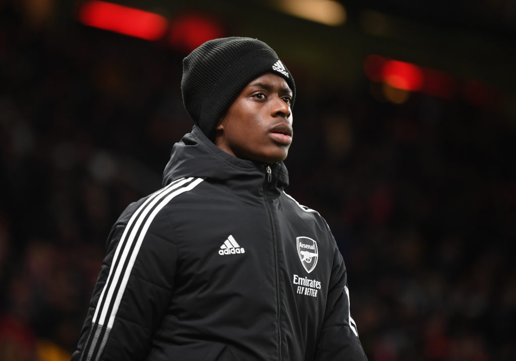 Albert Sambi Lokonga Eddie Nketiah Arsenal