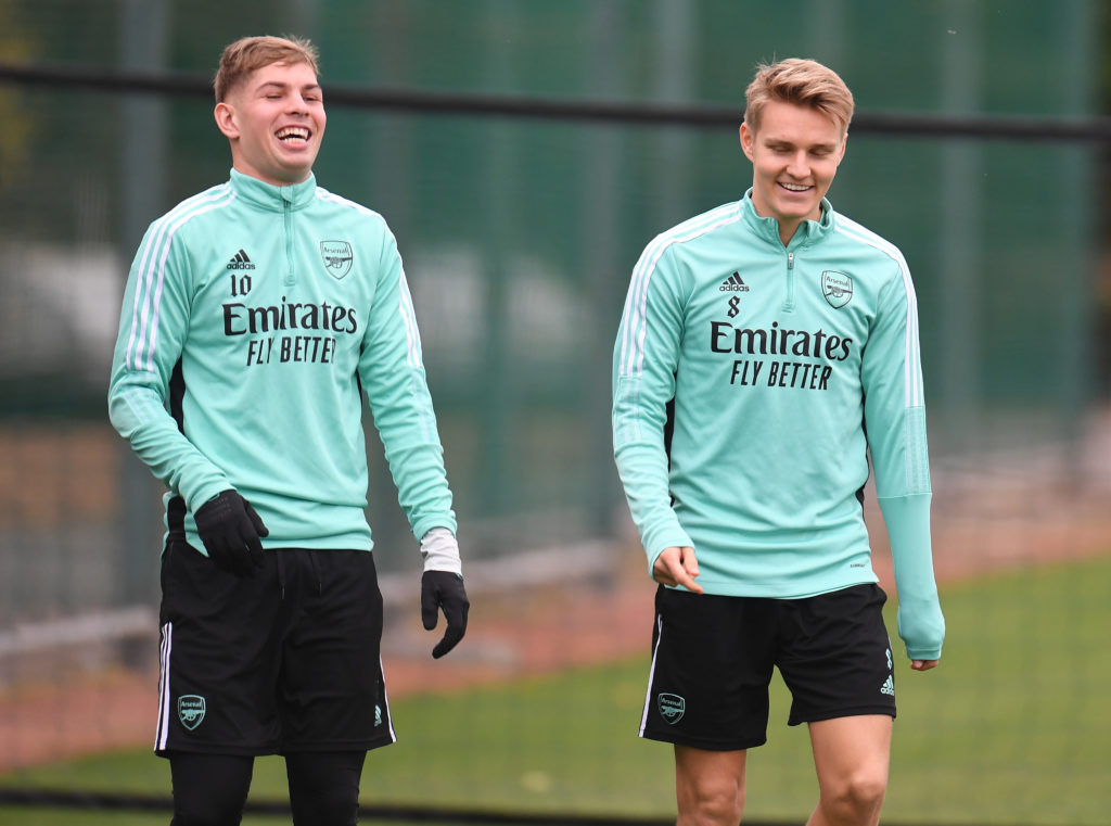 Arsenal Training Session
