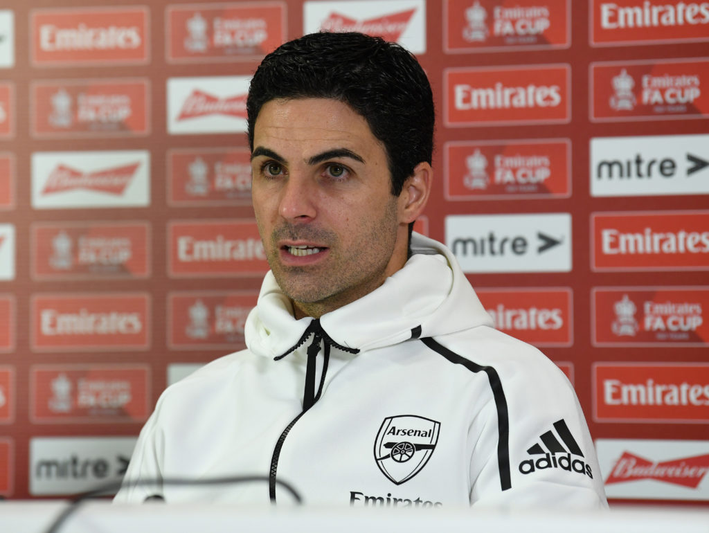 Mikel Arteta Charlie Patino