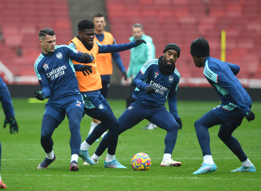 Arsenal Training Session