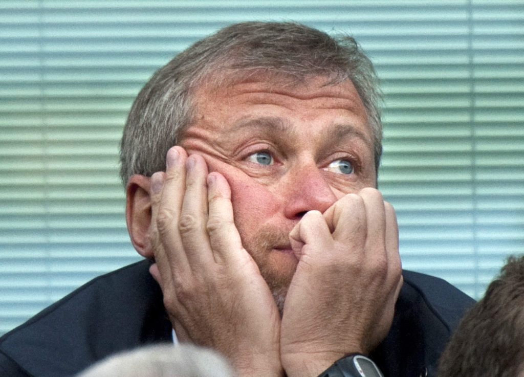 Chelsea's Russian owner Roman Abramovic