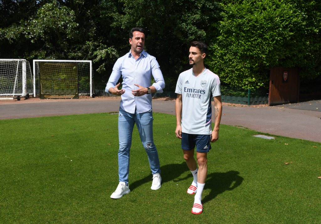 What Edu told Arteta before signing Fabio Vieira