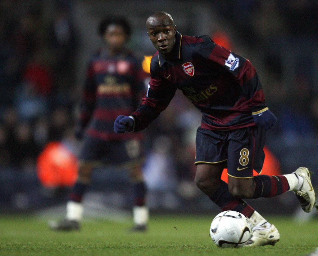 Arsenal's French midfielder Lassana Diar