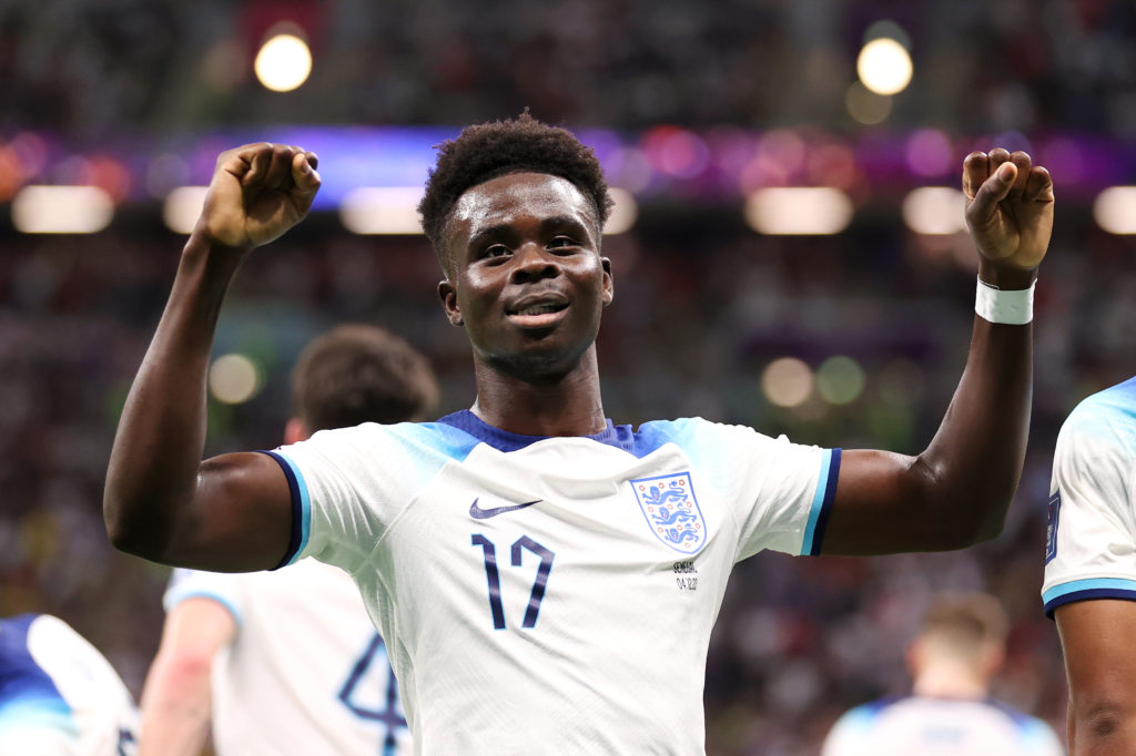 Bukayo Saka team of the tournament