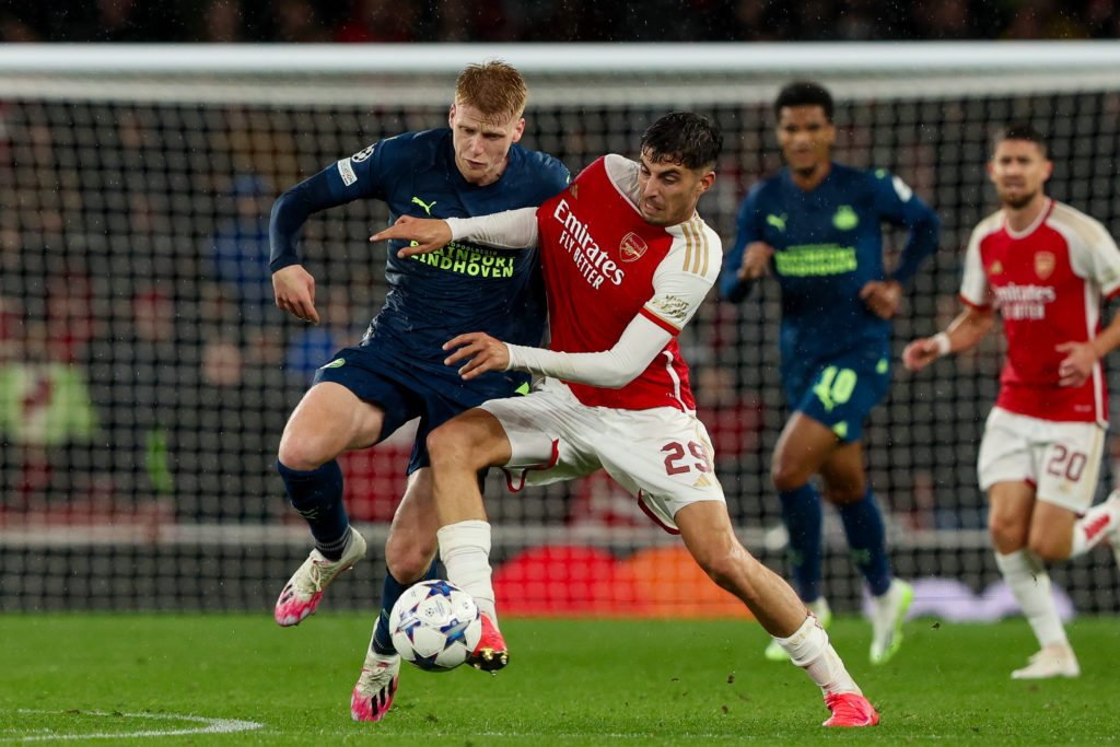 Arsenal FC v PSV Eindhoven: Group B - UEFA Champions League 2023/24