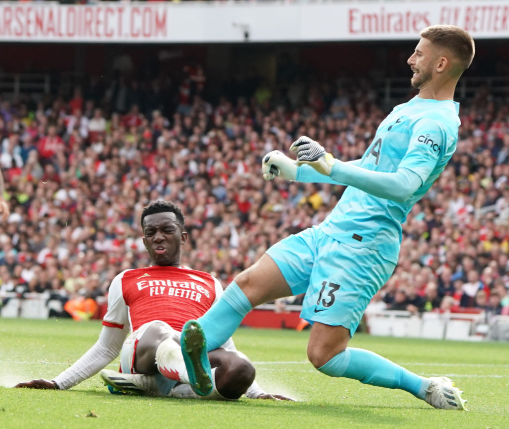 Guglielmo Vicario Emiliano Martinez Arsenal
