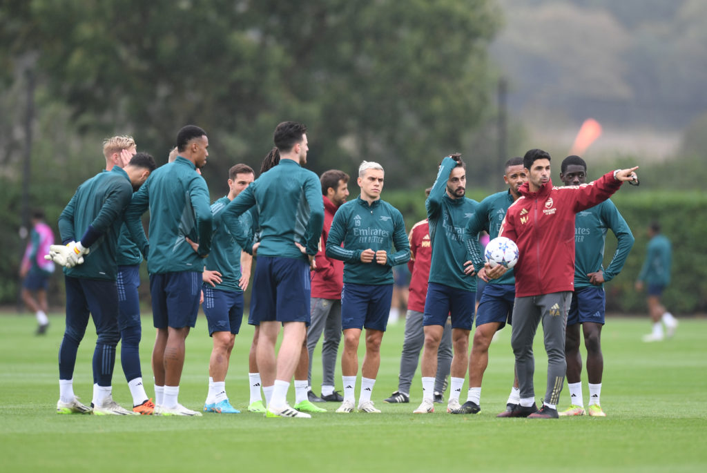 Arsenal FC Training Session - UEFA Champions League 2023/24
