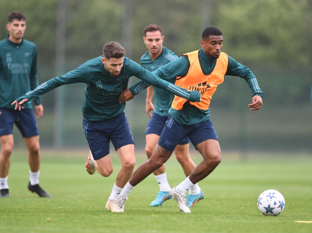 Arsenal FC Training Session - UEFA Champions League 2023/24