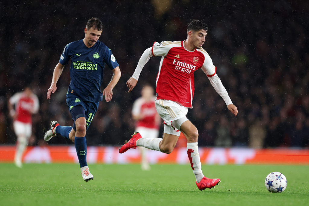 Arsenal FC v PSV Eindhoven: Group B - UEFA Champions League 2023/24