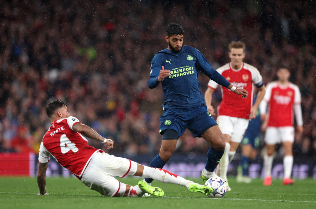 Arsenal FC v PSV Eindhoven: Group B - UEFA Champions League 2023/24