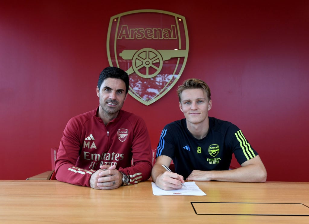 Martin Odegaard signs a New Contract with Arsenal