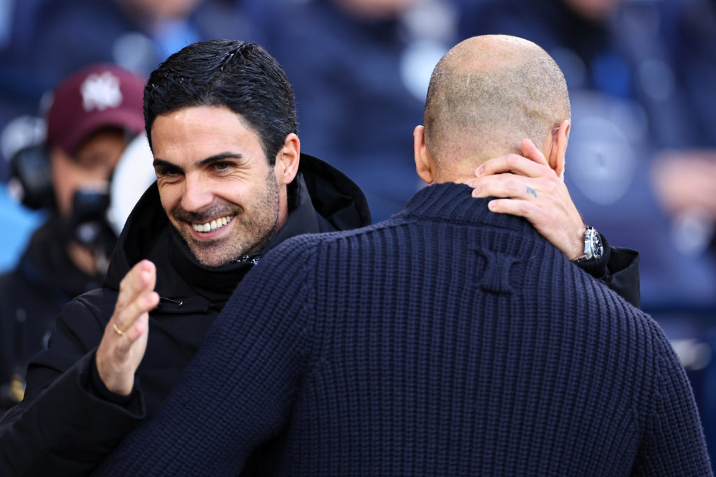 Pep Guardiola Arsenal Liverpool Manchester City