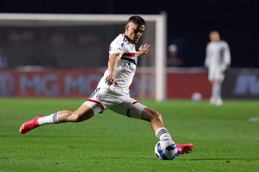 Arsenal and Tottenham Hotspur scouting Sao Paulo midfielder Pablo Maia