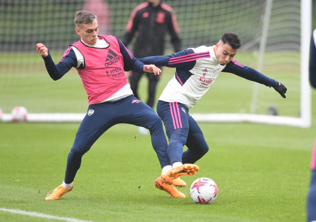 Arsenal Training Session