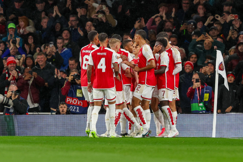 Arsenal FC v PSV Eindhoven: Group B - UEFA Champions League 2023/24