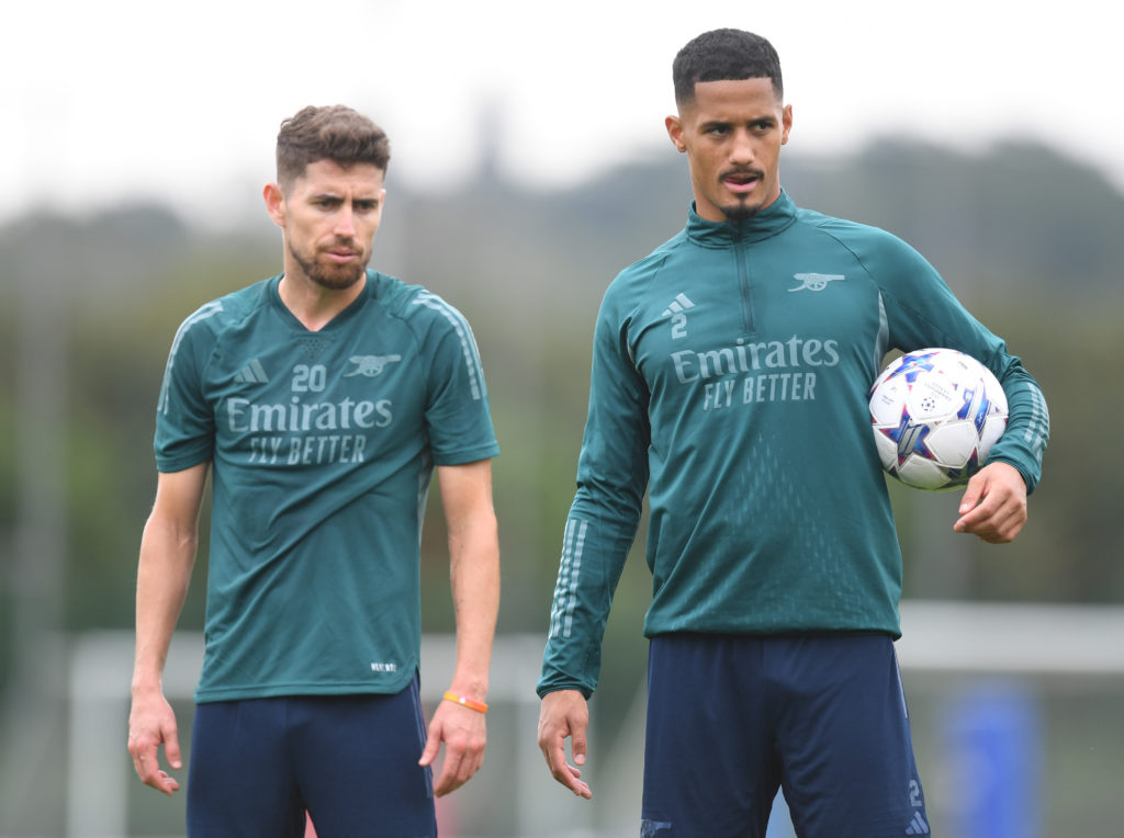 Arsenal FC Training Session - UEFA Champions League 2023/24