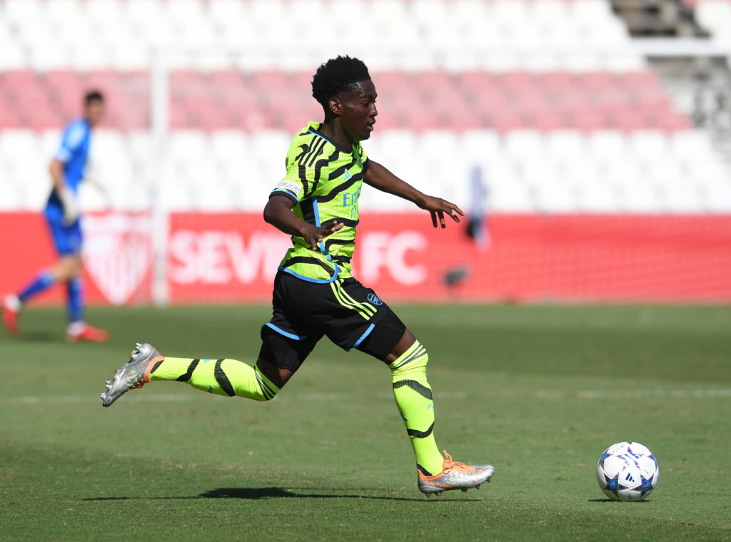 Sevilla FC v Arsenal FC: Group B - UEFA Youth League 2023/24