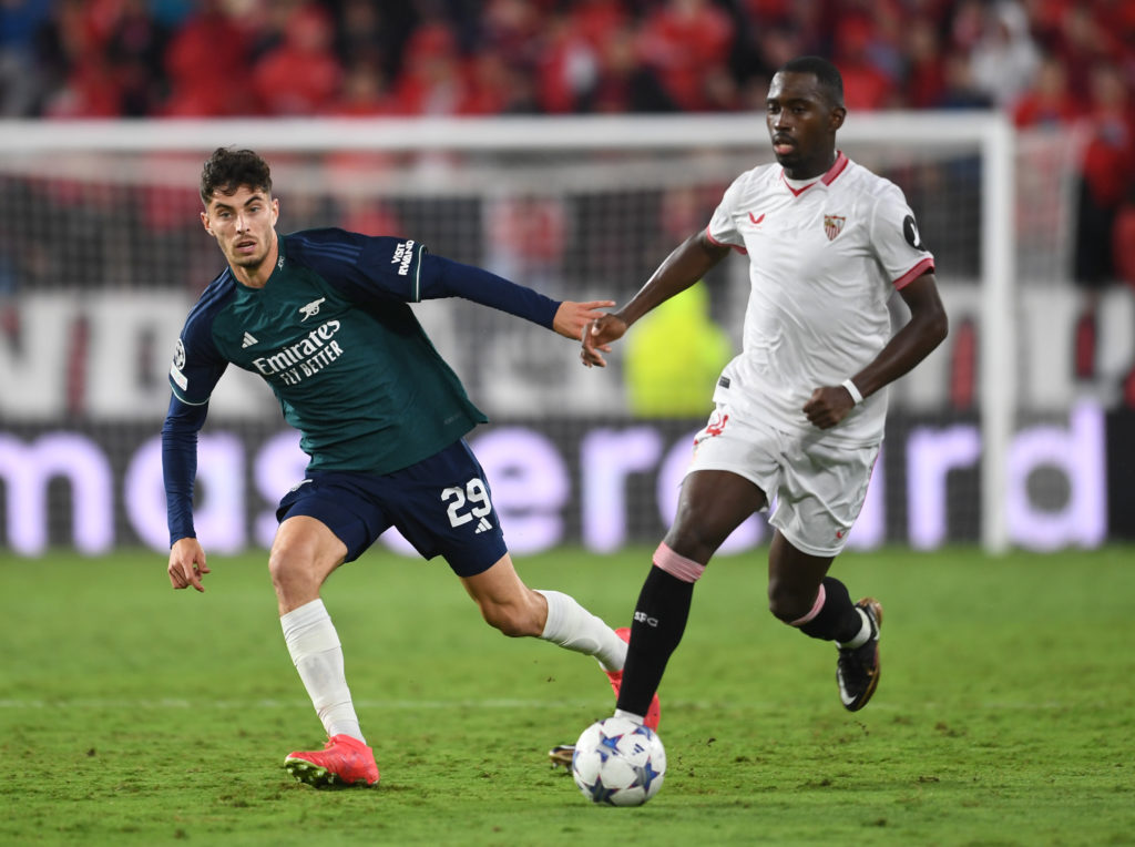 Sevilla FC v Arsenal FC: Group B - UEFA Champions League 2023/24