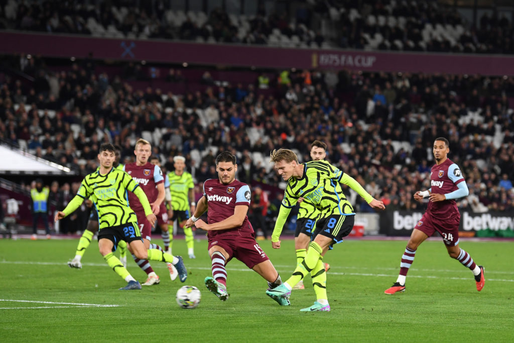 West Ham United v Arsenal - Carabao Cup Fourth Round