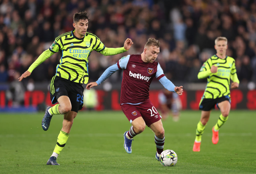 West Ham United v Arsenal - Carabao Cup Fourth Round