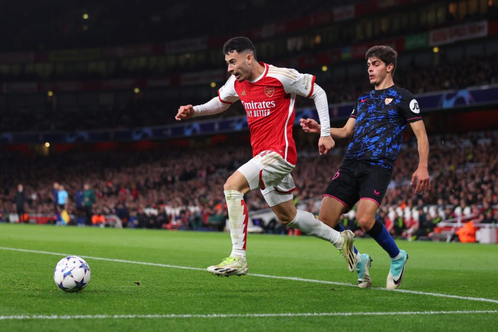 Arsenal FC v Sevilla FC: Group B - UEFA Champions League 2023/24