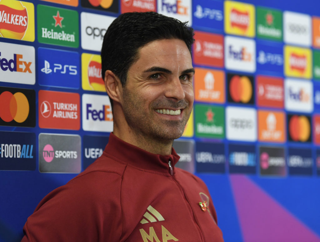 Arsenal FC Training Session - UEFA Champions League 2023/24