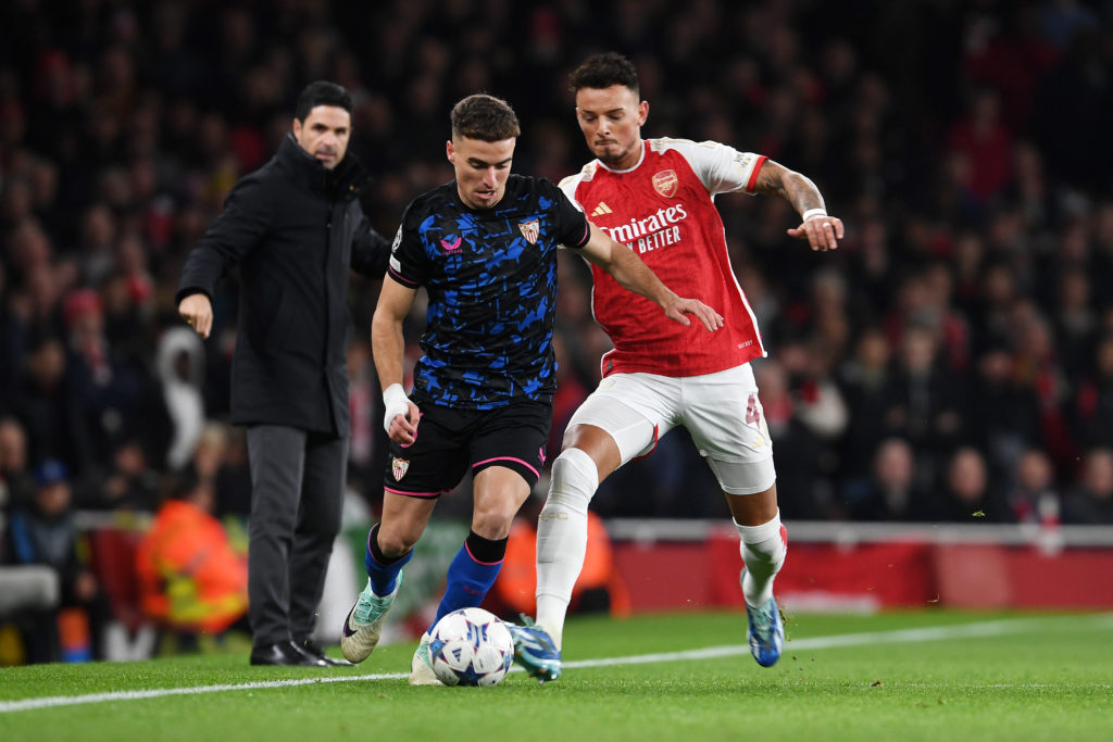 Arsenal FC v Sevilla FC: Group B - UEFA Champions League 2023/24