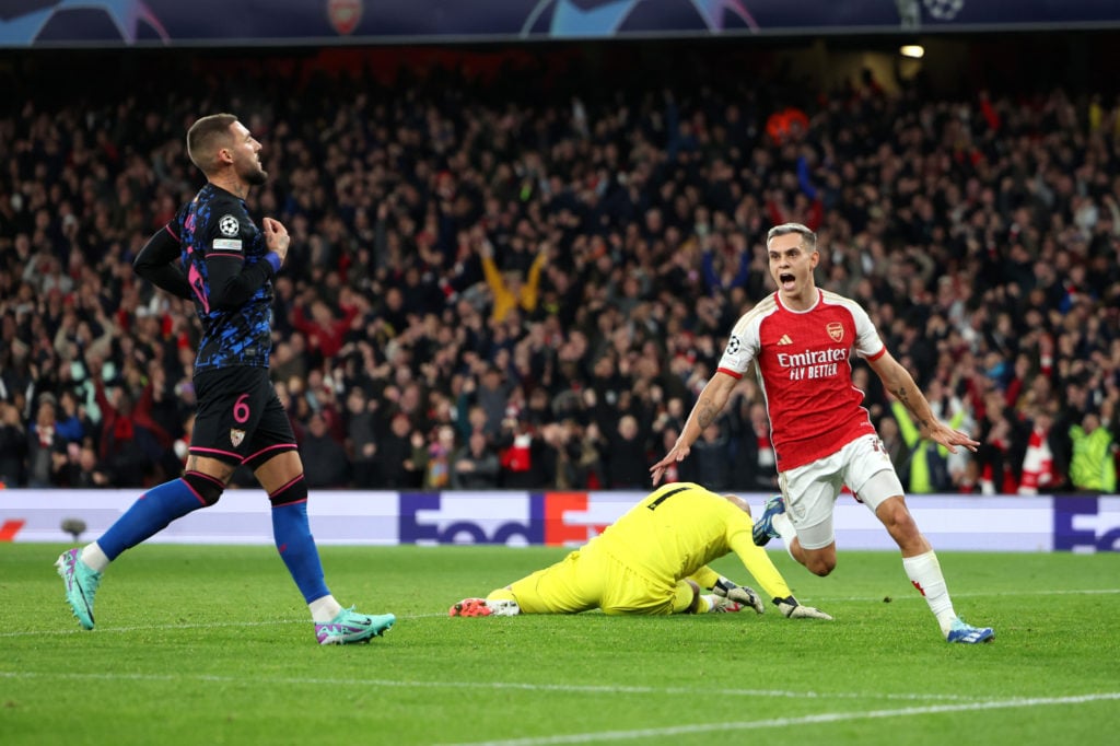 Arsenal FC v Sevilla FC: Group B - UEFA Champions League 2023/24